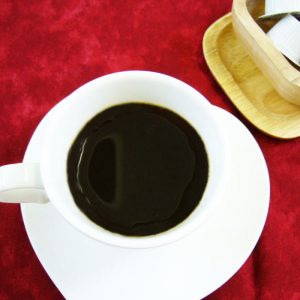 ラズベリーキャラメルのカフェインレスコーヒー