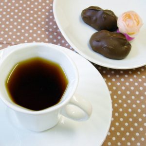 ラブタイムカフェ。メープルチョコレートのカフェインレスコーヒー