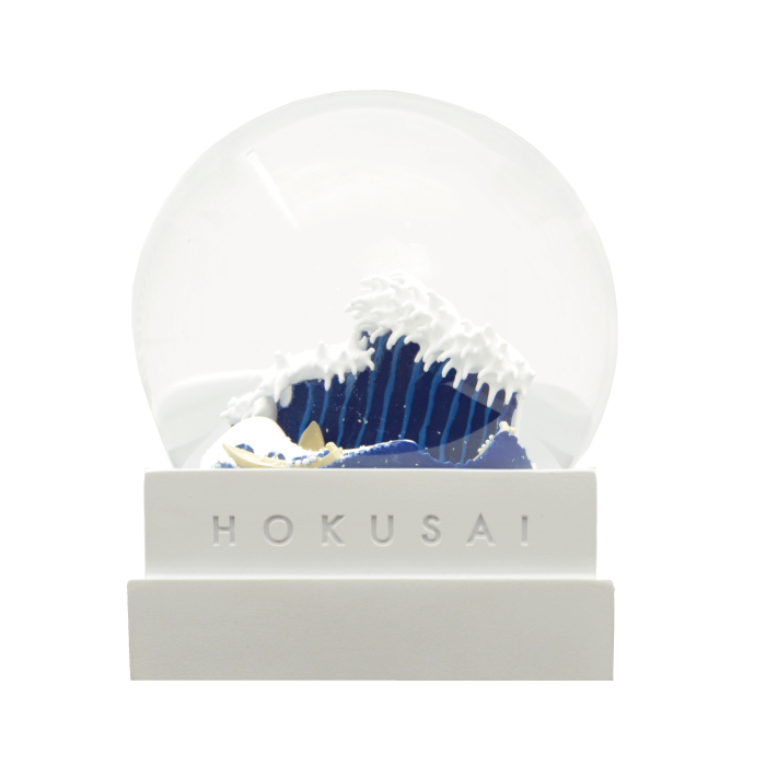 葛飾北斎 冨嶽三十六景 神奈川沖浪裏 スノードームの公式通販 - ラブ