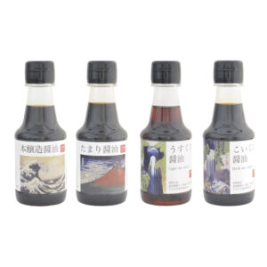 飛騨醤油（北斎デザインボトル） うすくち醤油 150ml