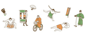 相撲ドングリマグのデザインイメージ